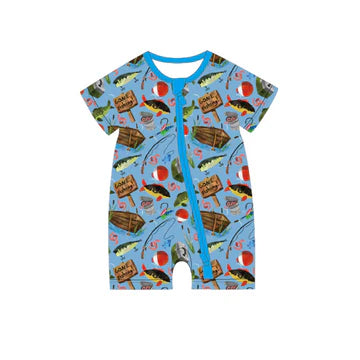 4.29 Blue cartoon toddler clothes