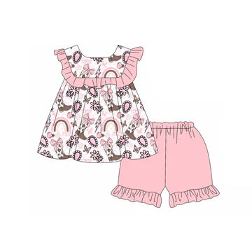 5.7 Boots Gem Pink Set