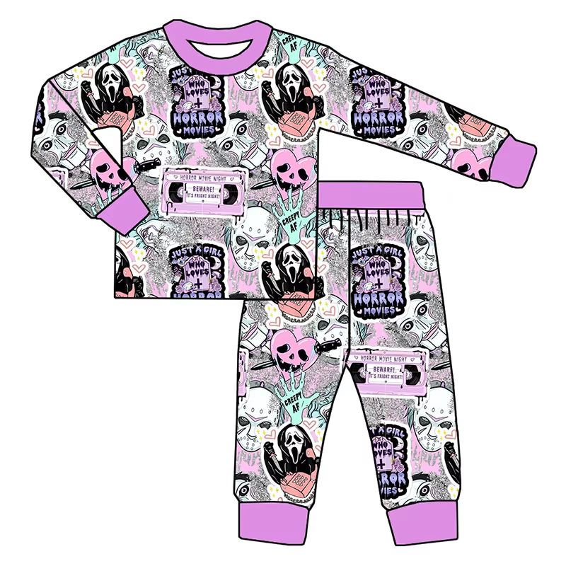 6.16 Purple Halloween Long Sleeve Suit