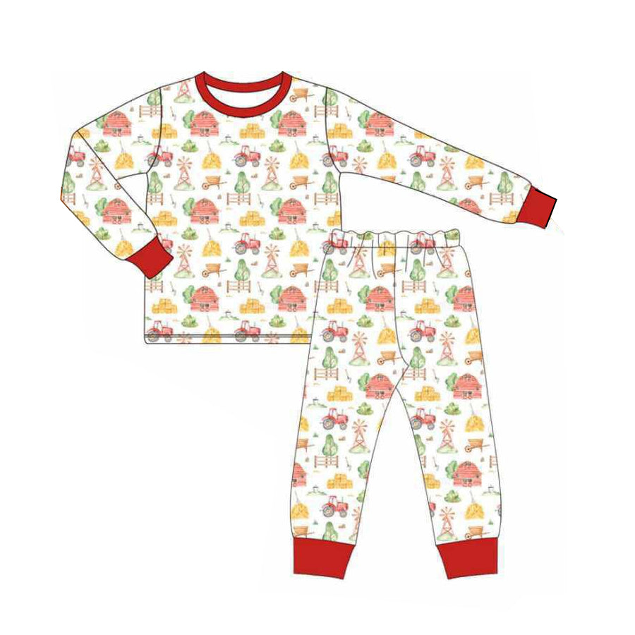 6.13BLP1118 House Farm Long Sleeve Suit