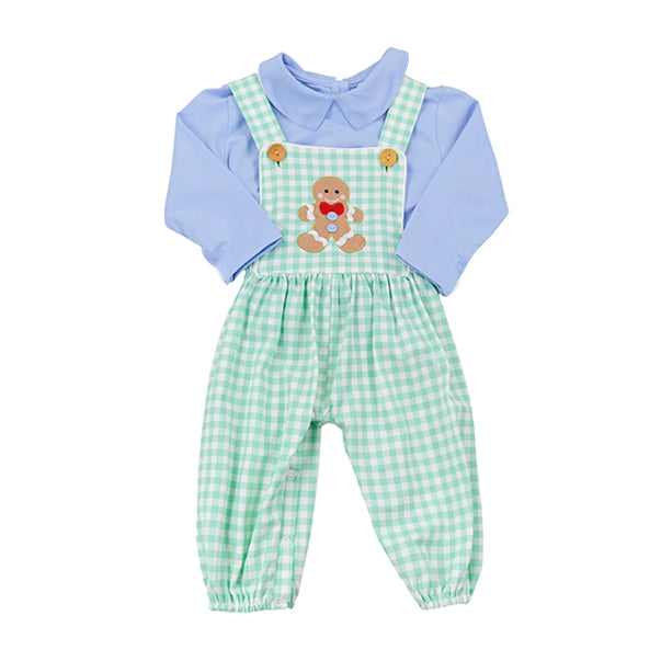 6.17BLP1145 Strap Gingerbread Christmas Set