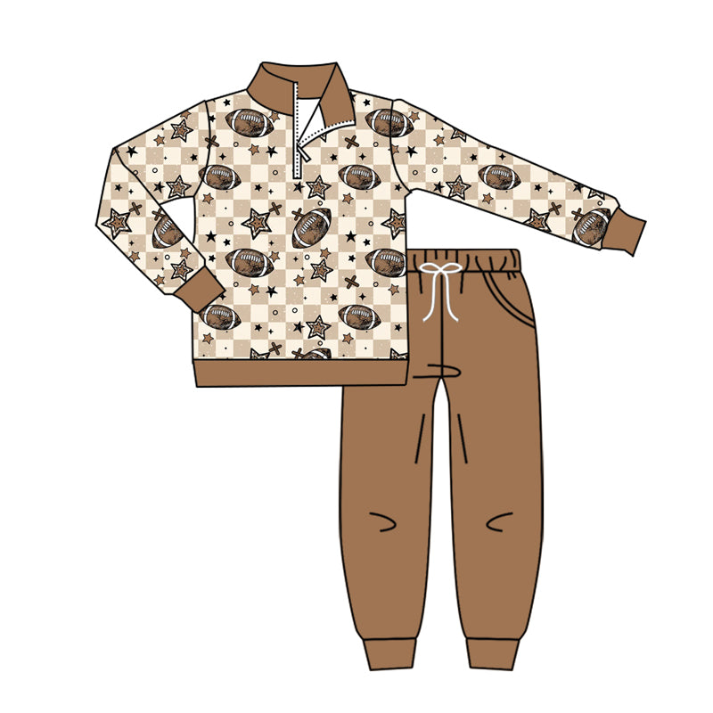 X821BLP1217 Rugby Boys Long Sleeve Suit