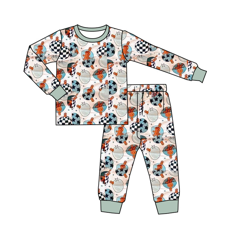 X911 BLP1256 Boys' Long-Sleeved Pajama Set