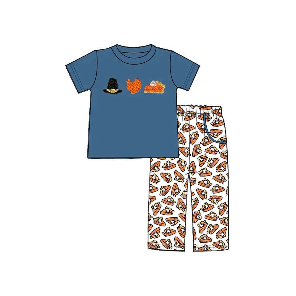 5.13BSPO0573 Boys' Turkey Short Sleeve Suit