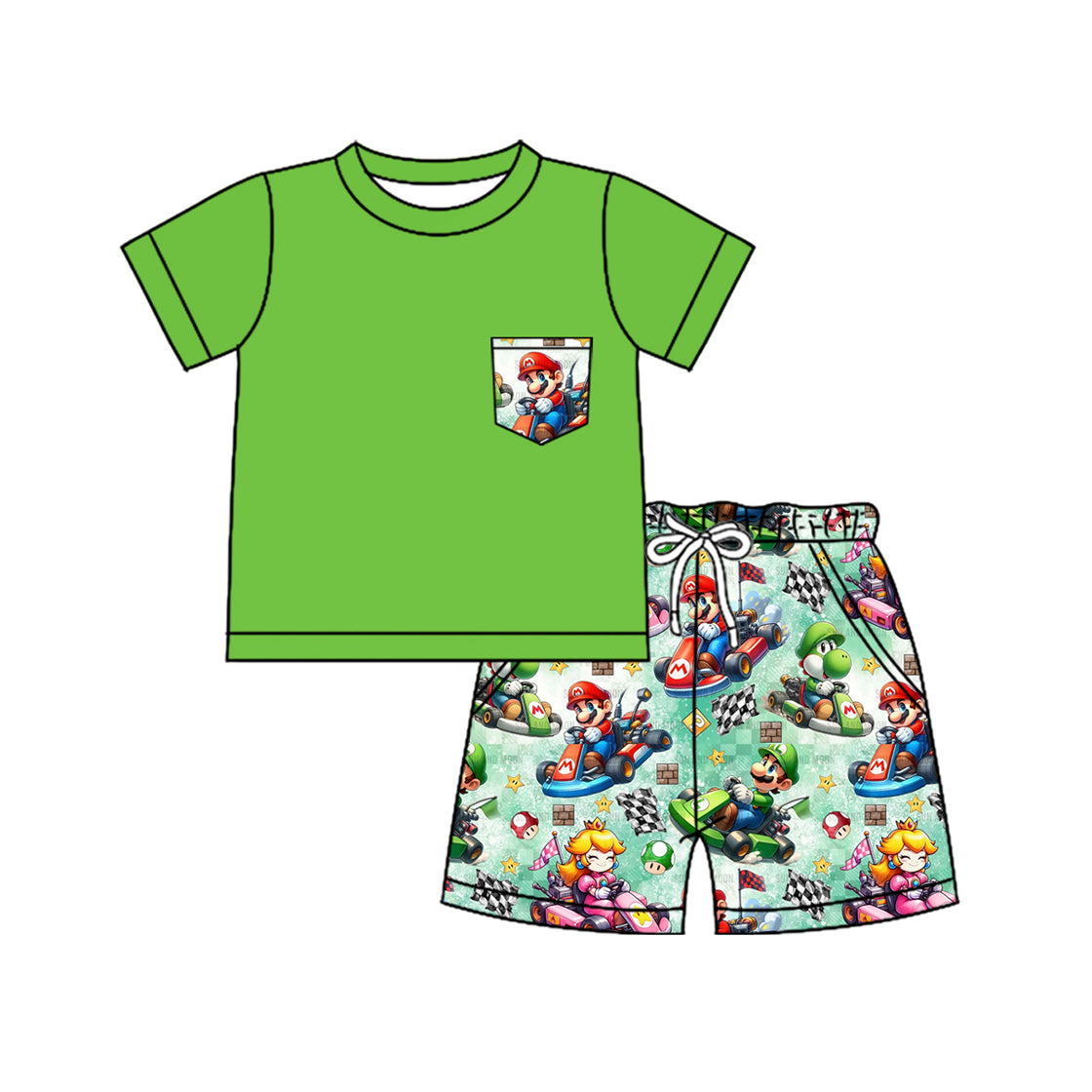 BSSO1352 Mario Summer Suit