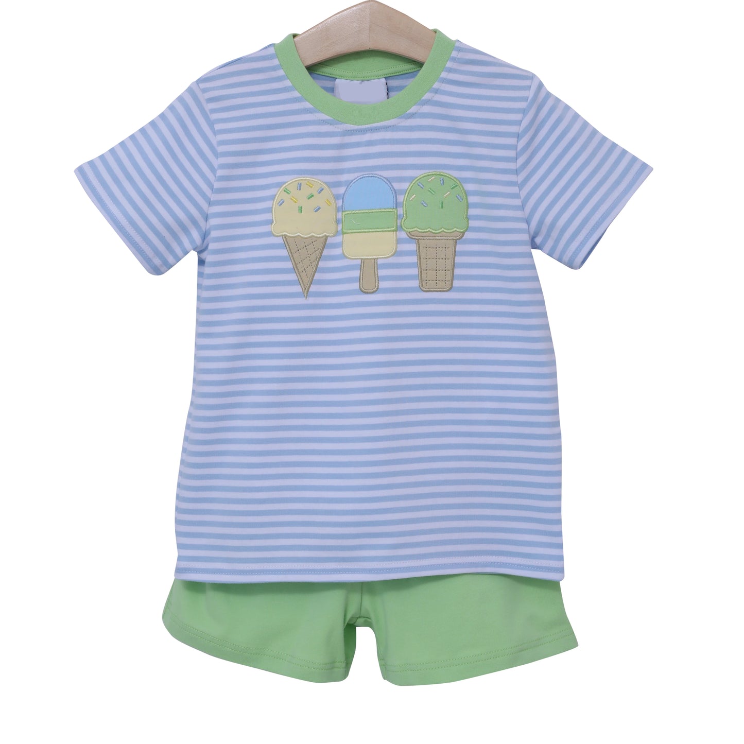 3.13BSSO1407 Ice Cream Stripe Set