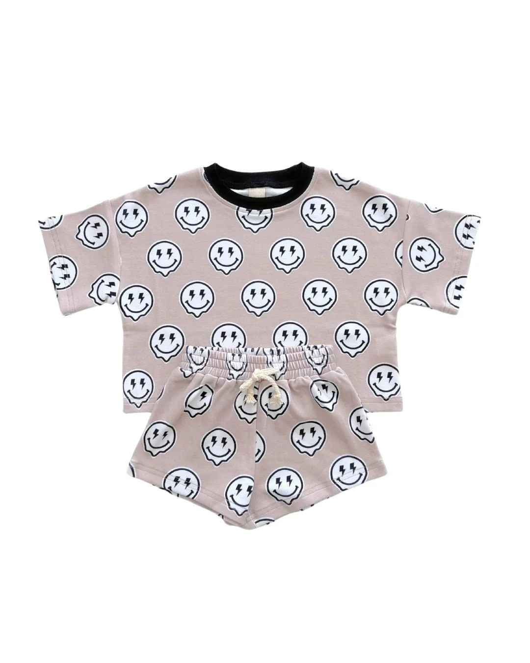 3.20BSSO1439 Brown Smiley Face Set