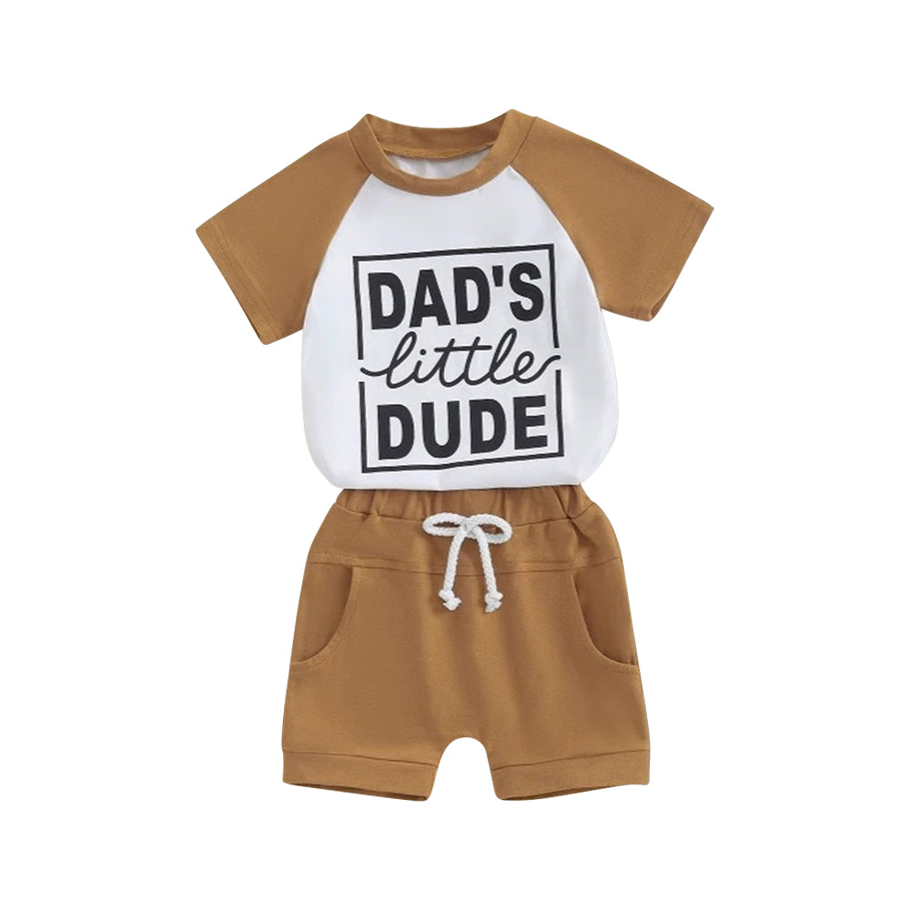 3.27BSSO1474 Letter Brown Set