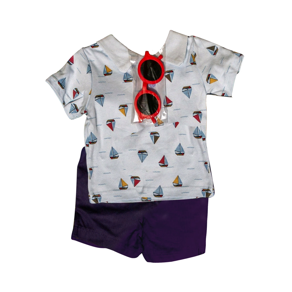 5.1BSSO1532 Sailing short sleeve suit