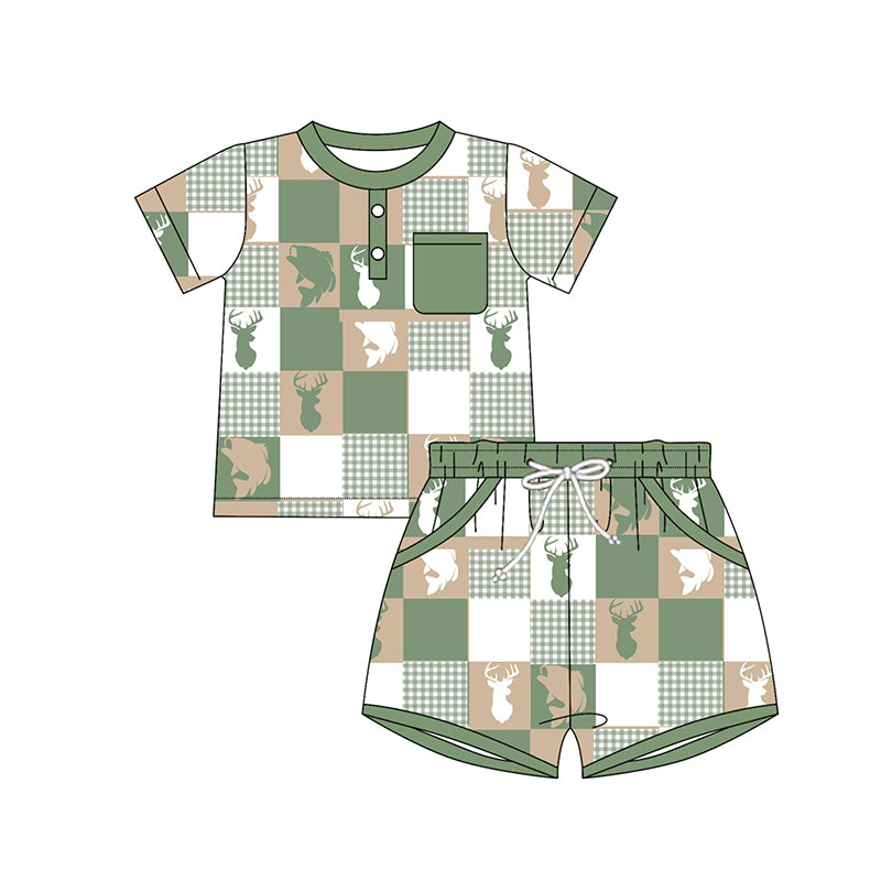 X10.15 BSSO1573 Cartoon Deer Set