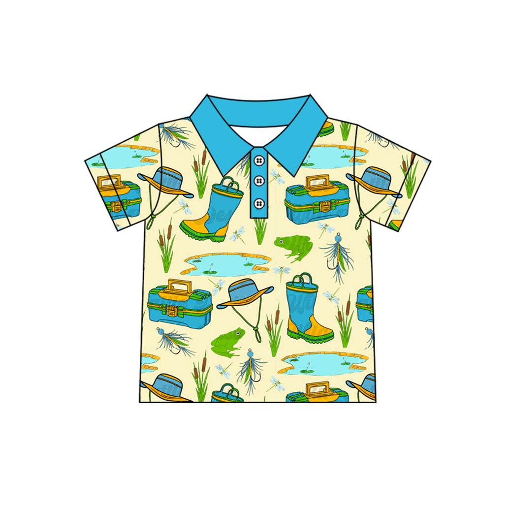 4.8BT1226 Boys Fishing Top