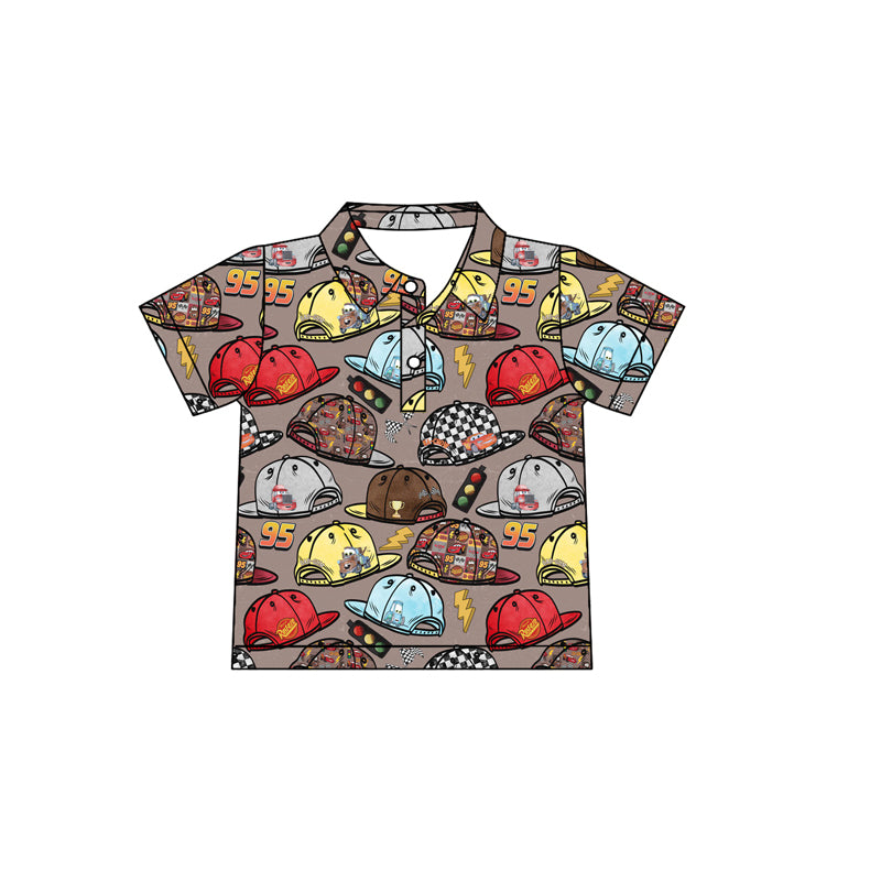 4.8BT1228 Boys Cartoon Top