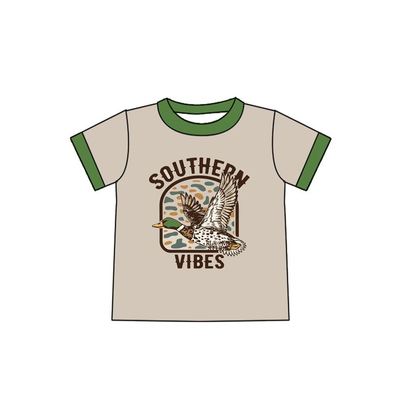 6.4 BT1237 duck green short-sleeved top