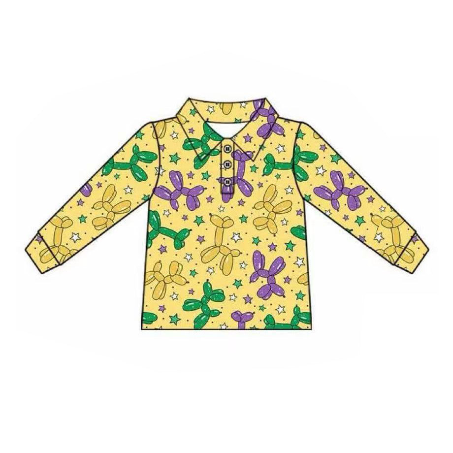 X927 BT1388 Cartoon Yellow Top