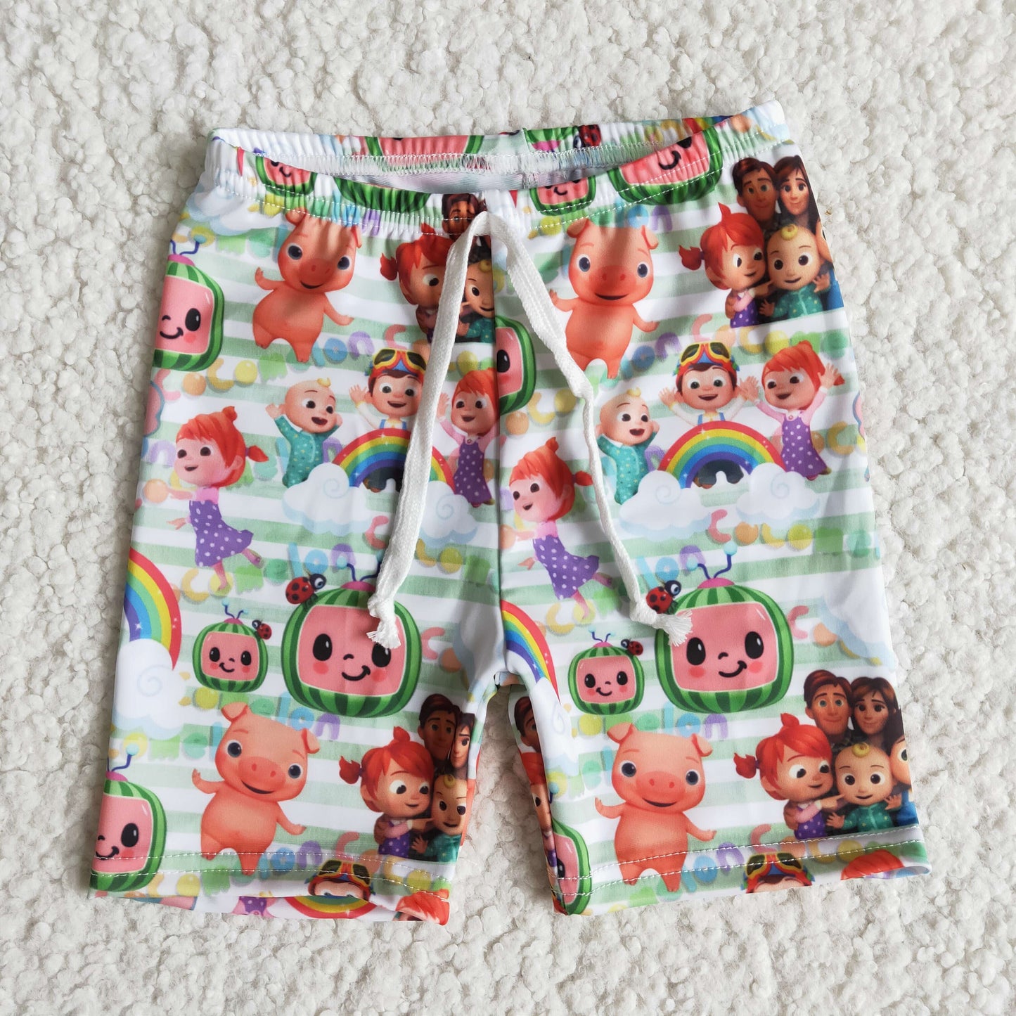4.12 E9-18 Watermelon swimming trunks