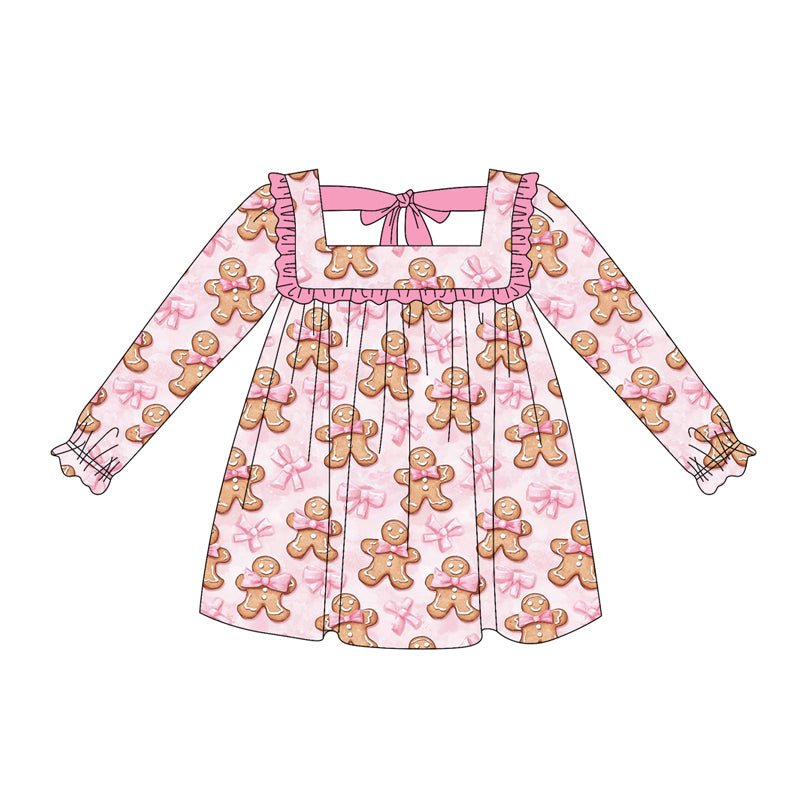 5.17GLD1061 Santa Claus pink dress