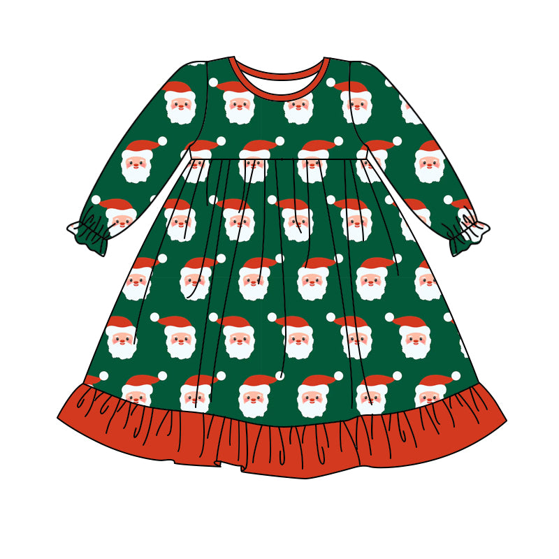 6.16GLD1140 Santa Claus long-sleeved dress