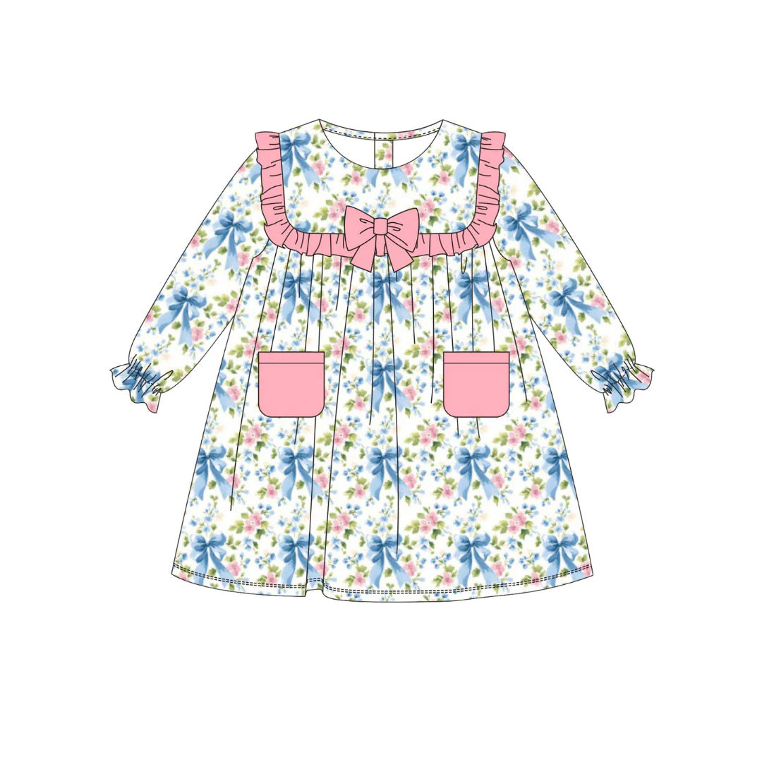 X10.28 GLD1375 Bow Pocket Dress