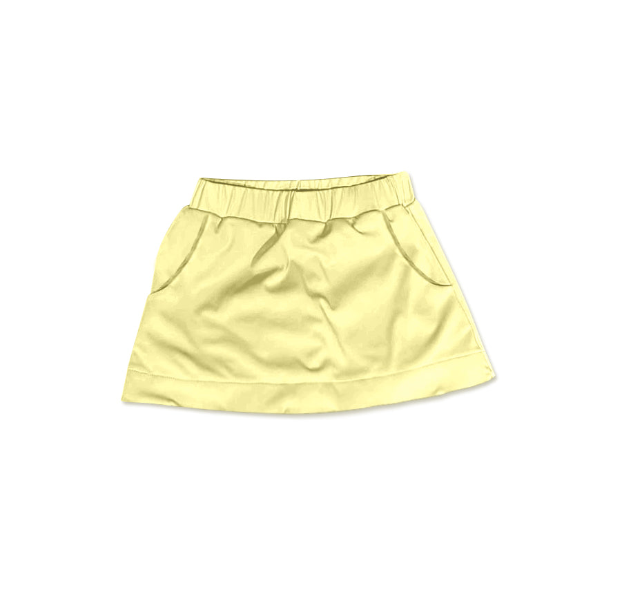 3.10GLK0068 Yellow Skirt Pants