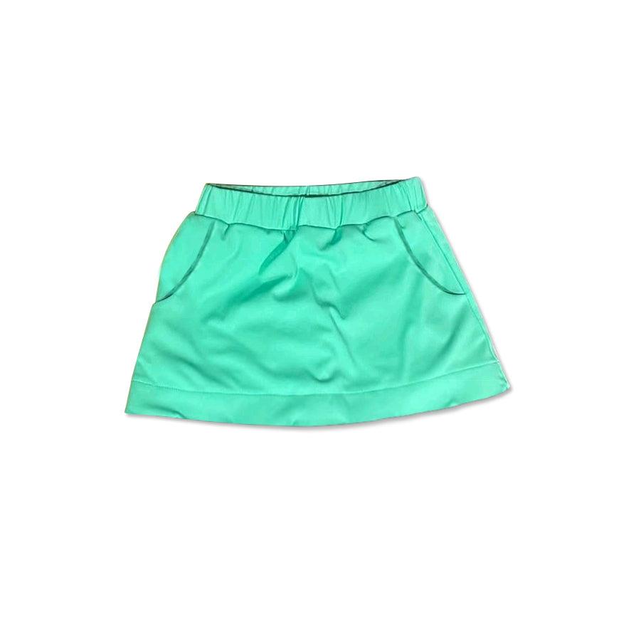 3.10GLK0069 Green Skirt Pants
