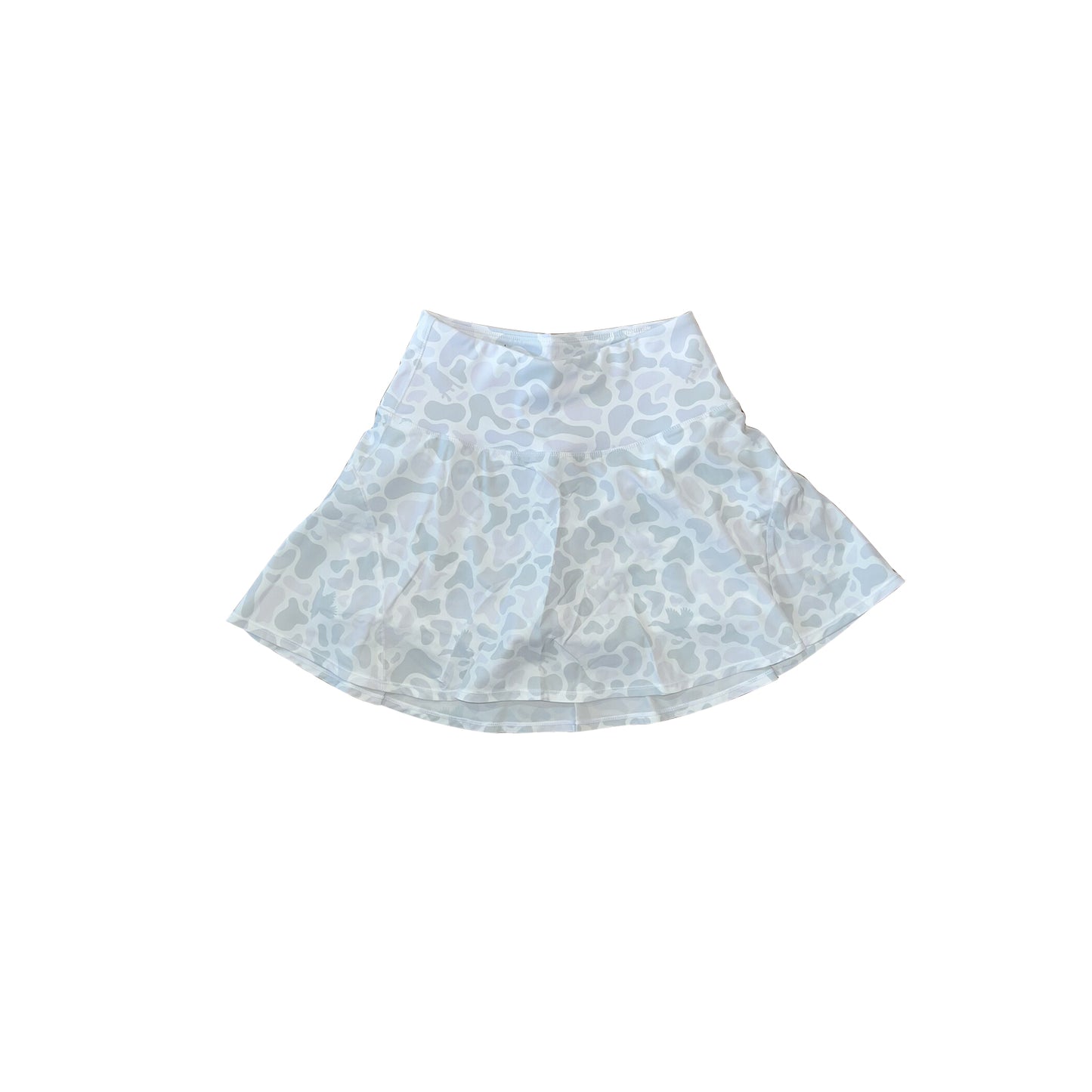 7.29GLK0129 Grey leopard print yoga skirt
