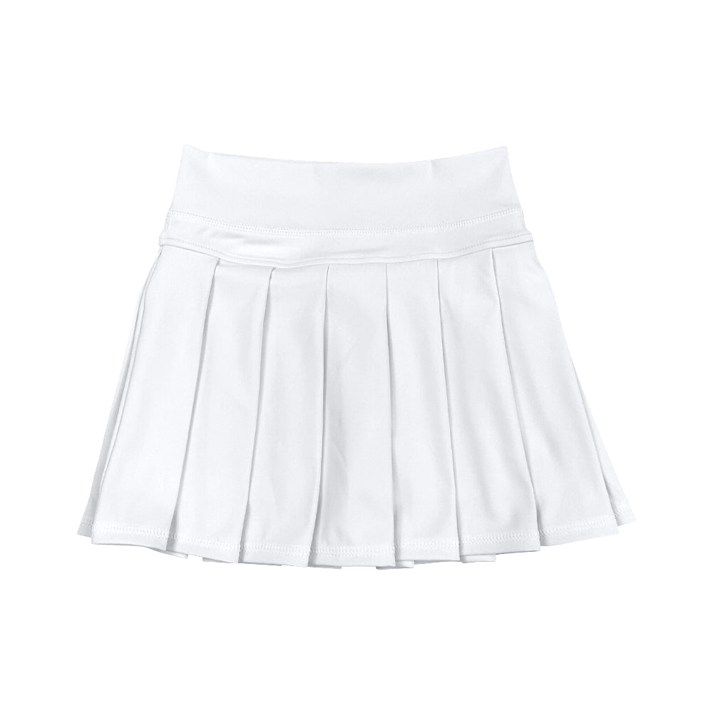 X827 GLK0136 White Yoga Skirt