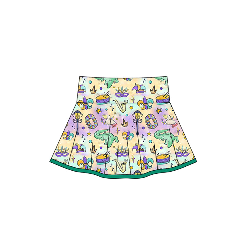 X10.22 GLK0163 Cartoon Yoga Skirt