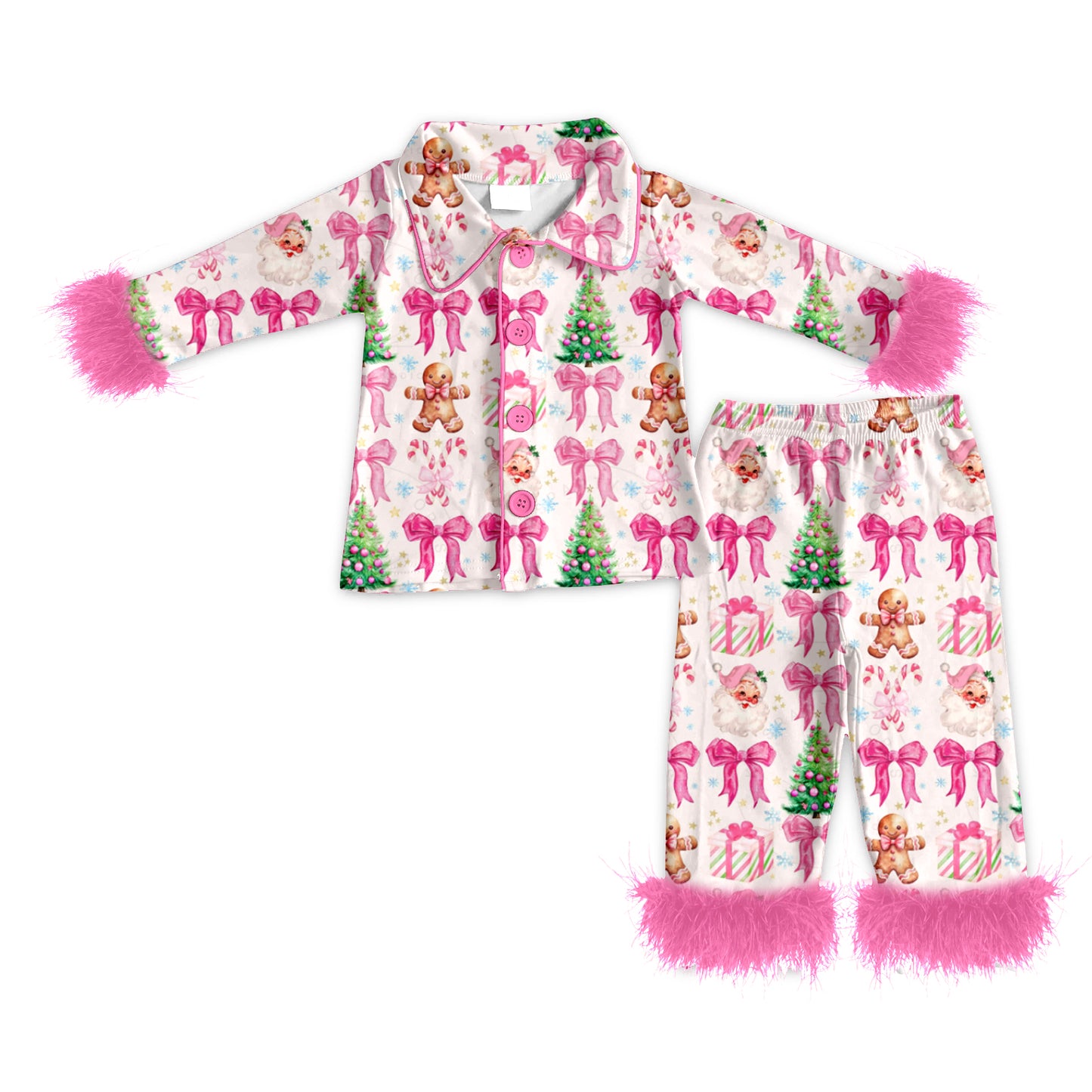 5.17GLP2375 Christmas Tree Gingerbread Plush Set