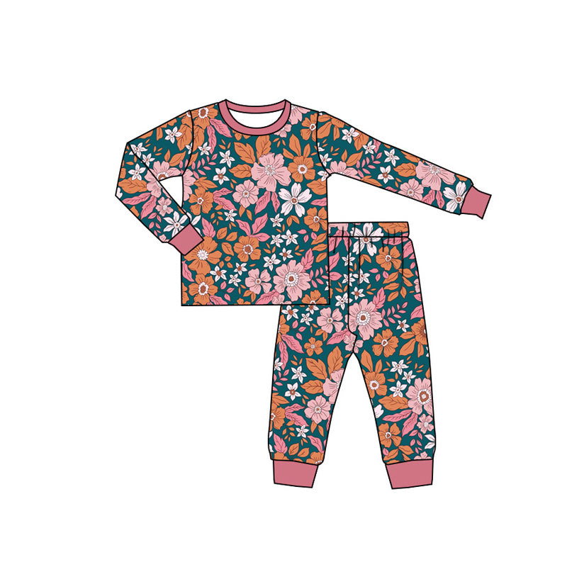 5.21GLP2385 Pink Flower Girls Suit