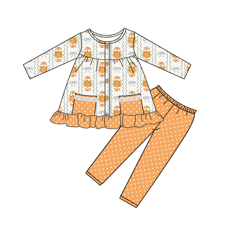 6.5GLP2426 Pumpkin Lace Pocket Set