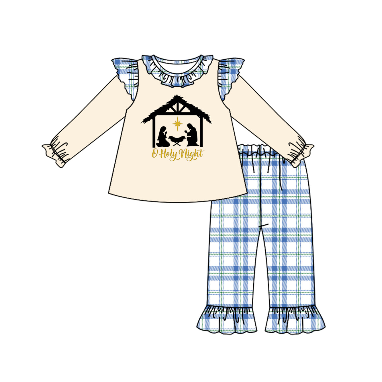 6.5GLP2448 Jesus House Girls Set