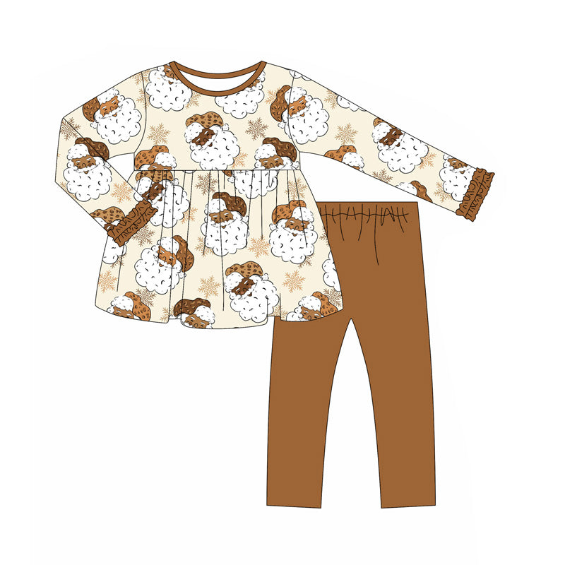 6.7GLP2469 Santa Claus Brown Suit