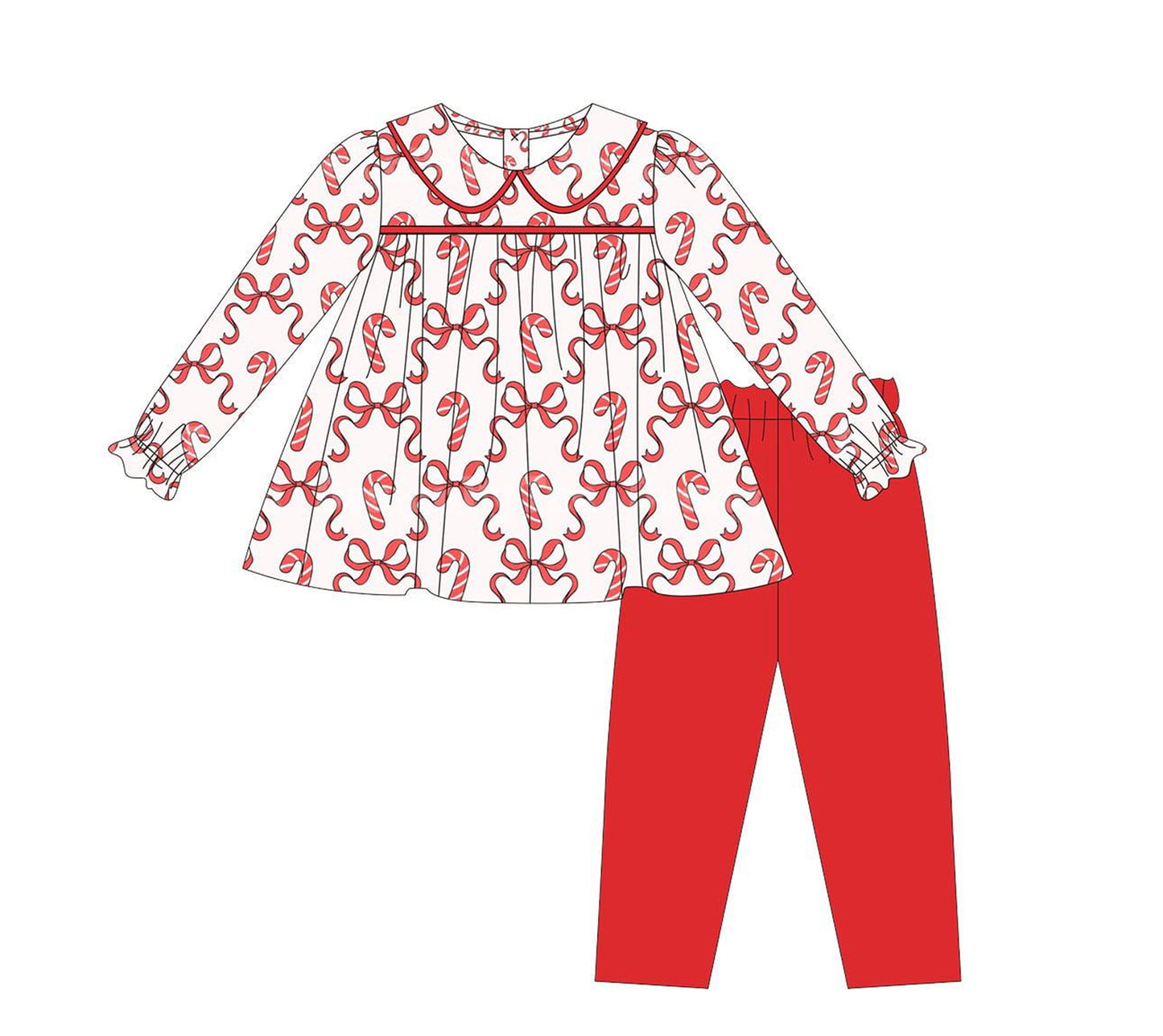 6.13GLP2484 Lollipop Long Sleeve Suit