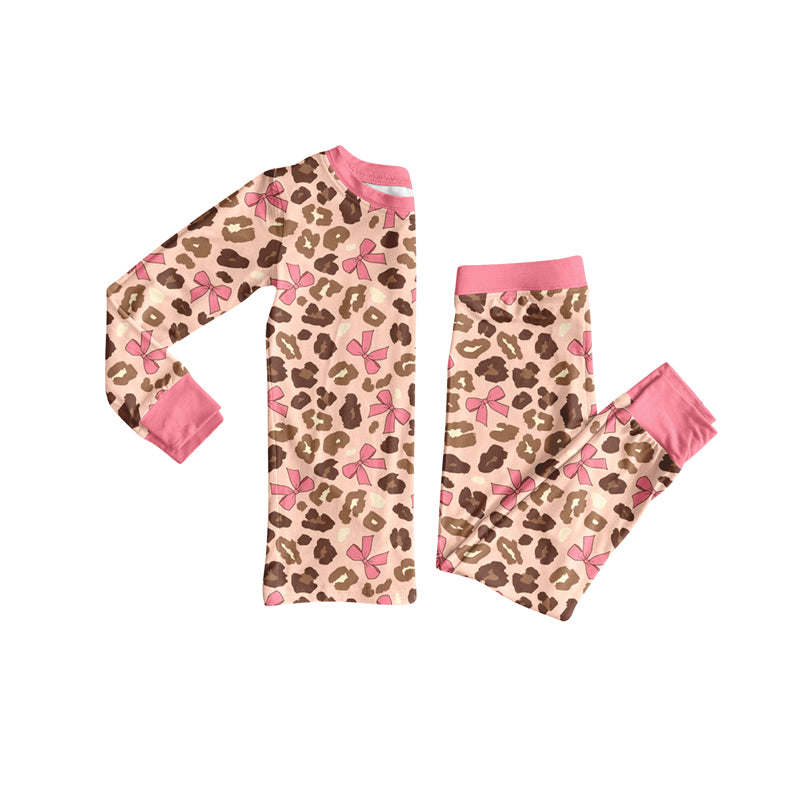 6.14GLP2504 Leopard Pink Suit