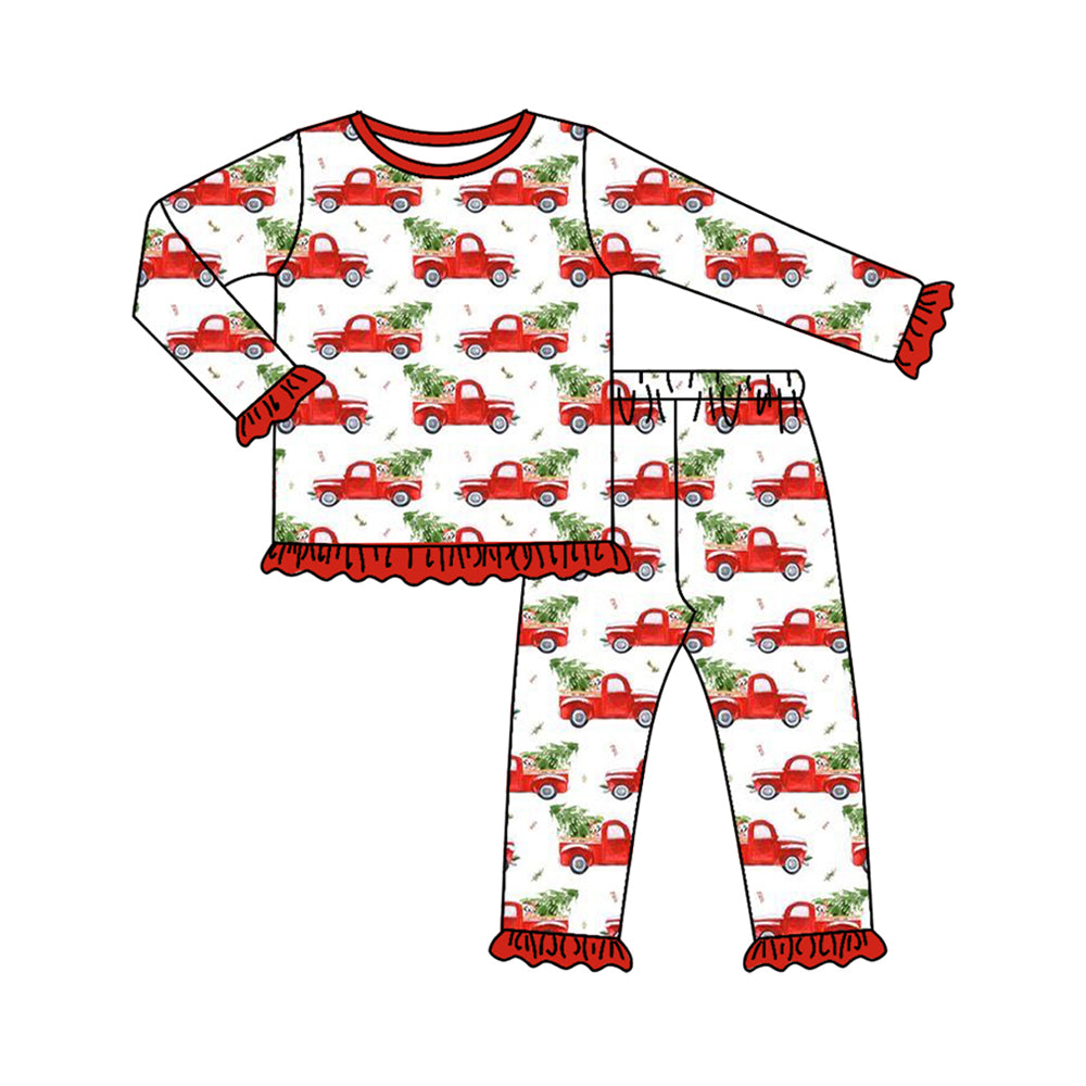 6.26GLP2529 Christmas Tree Truck Girl Set