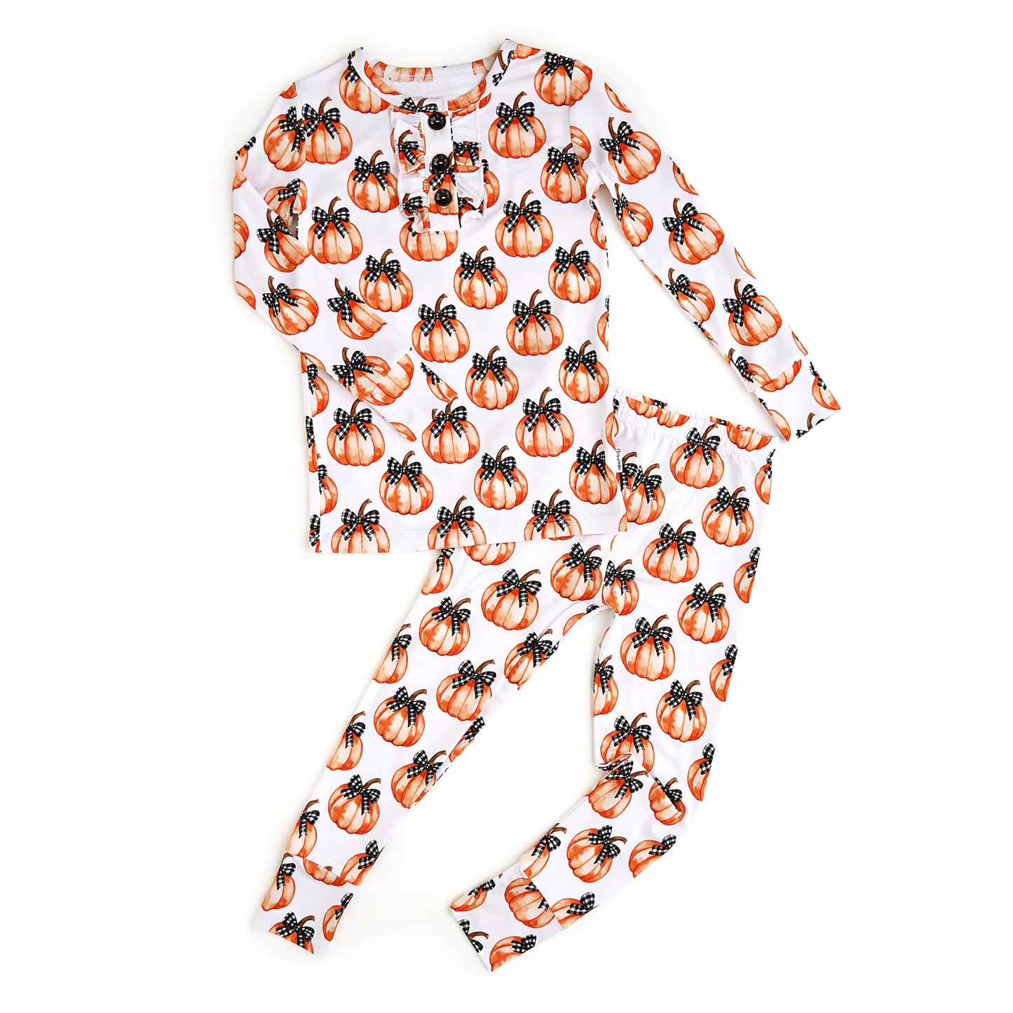 X827 GLP2700 Pumpkin Long Sleeve Suit