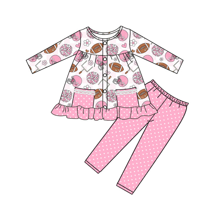 X819 GLP2726 Pocket Football Pink Set