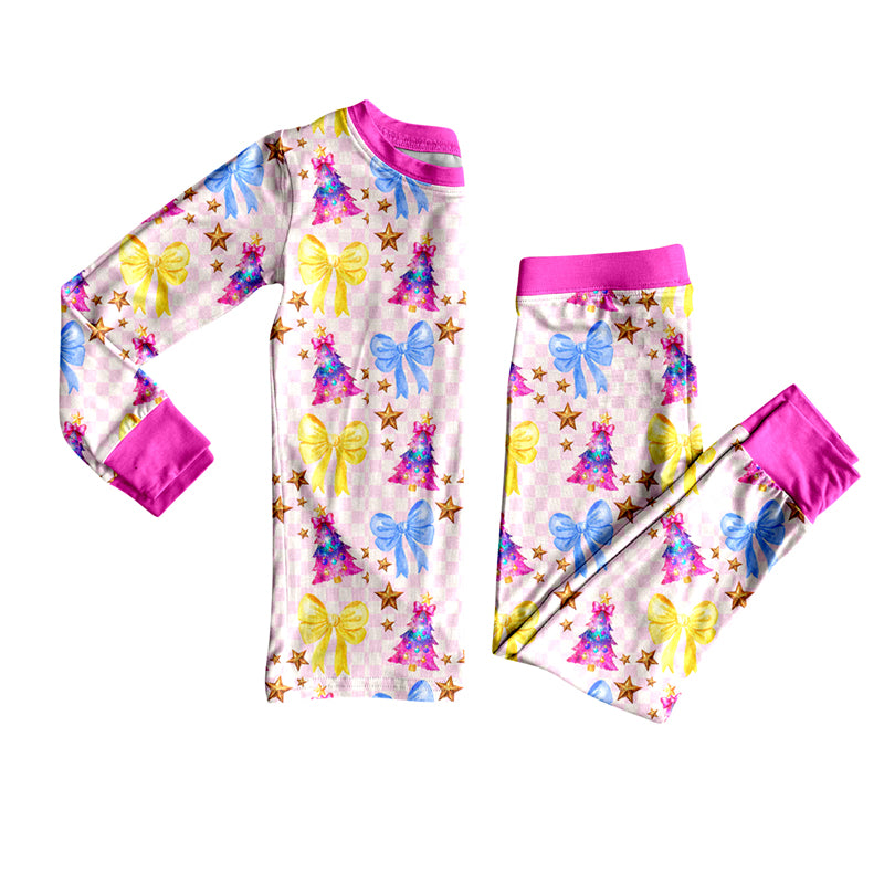 X905 GLP2806 Princess Bow Pajama Set