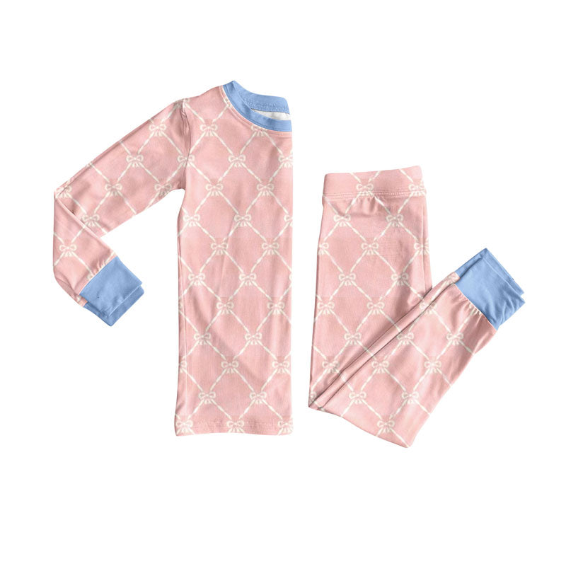 X10.29 GLP2956 Pink Long-Sleeved Set with Bow