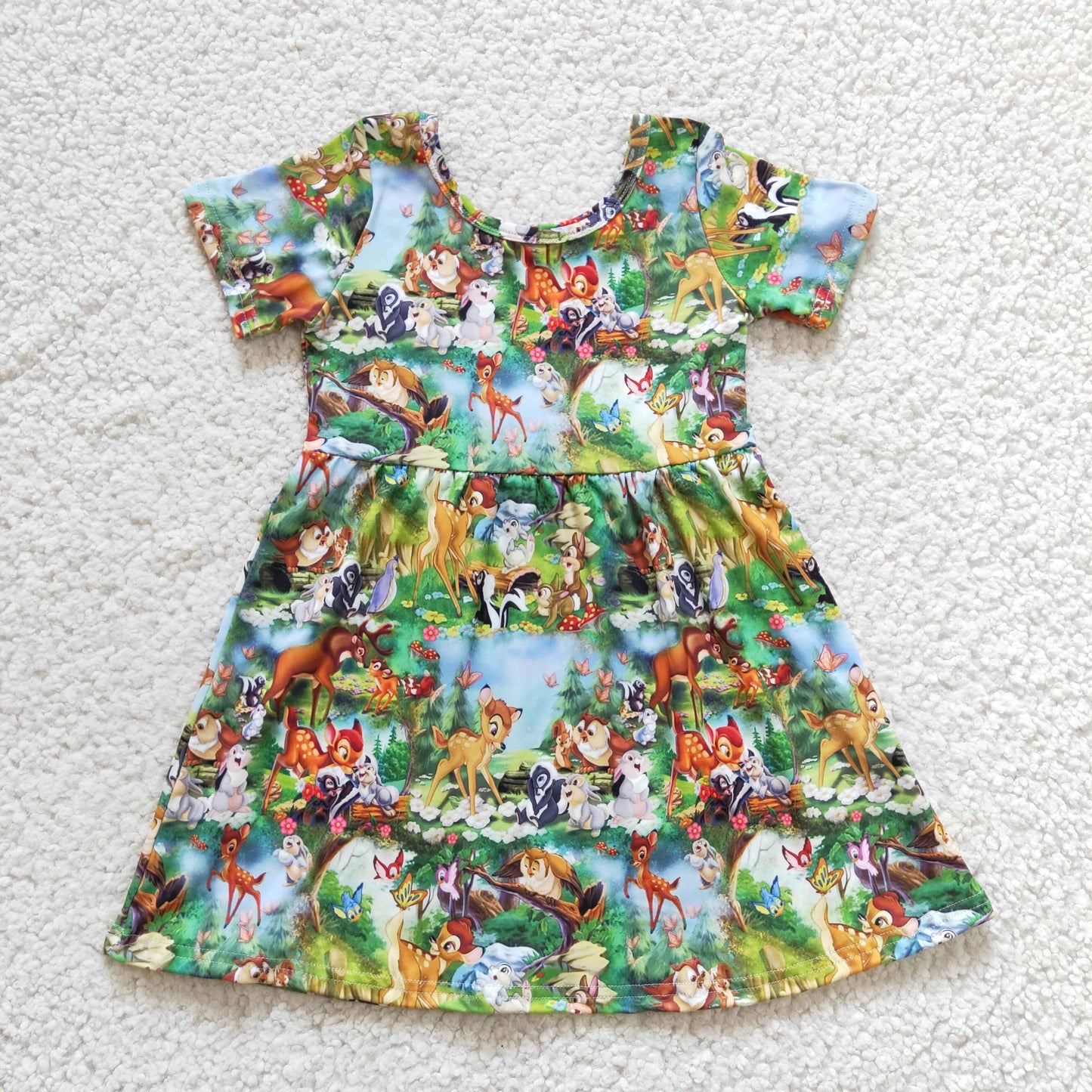 Fox Elk Short Sleeve Skirt