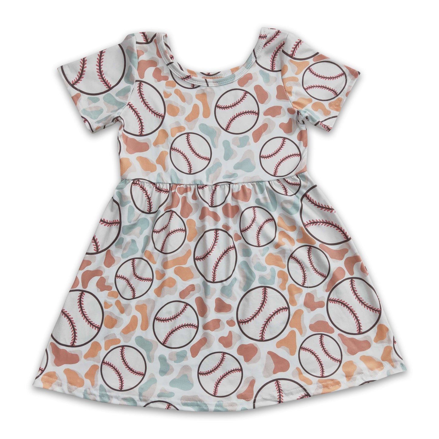 5.12GSD0249 Baseball short-sleeved dress