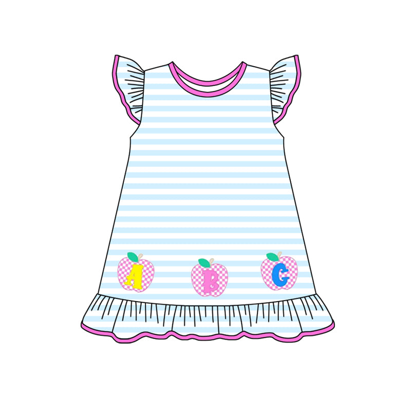 GSD1939 Striped Homecoming Dress