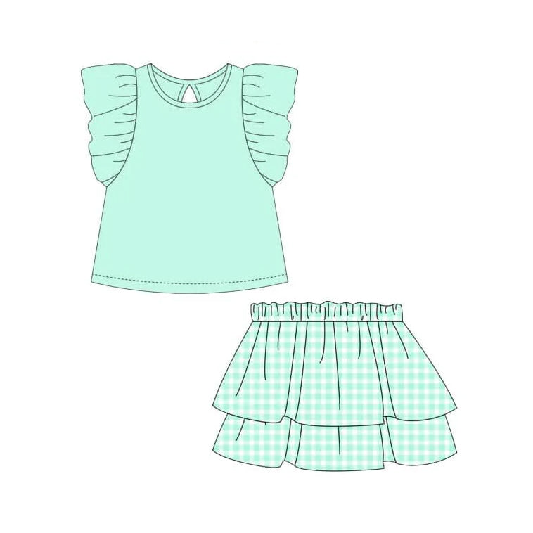 GSD2000 Girls Green Suit