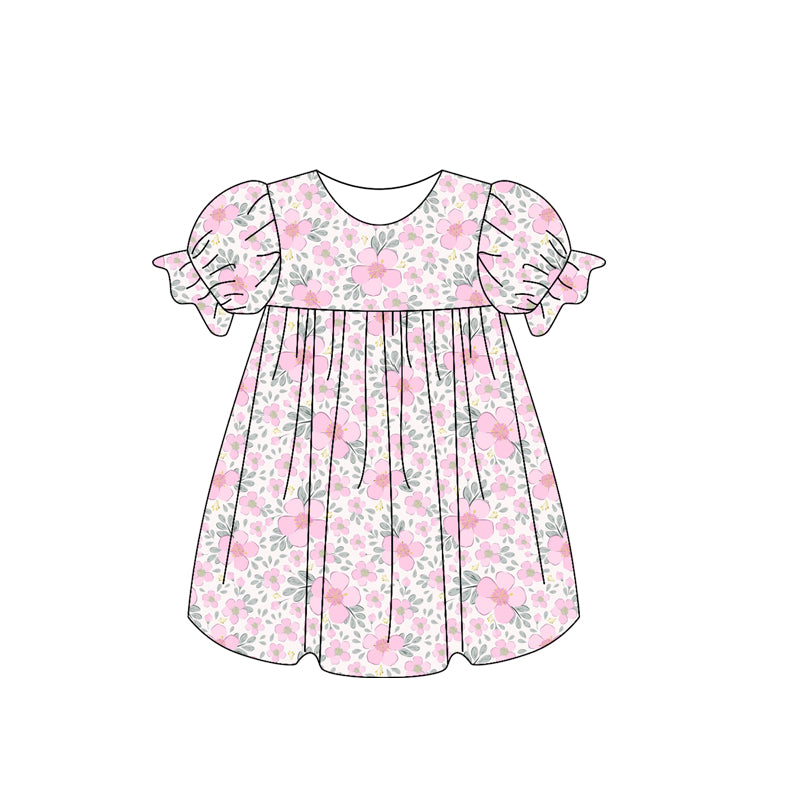 3.1GSD2026 Flower Short Sleeve Dress