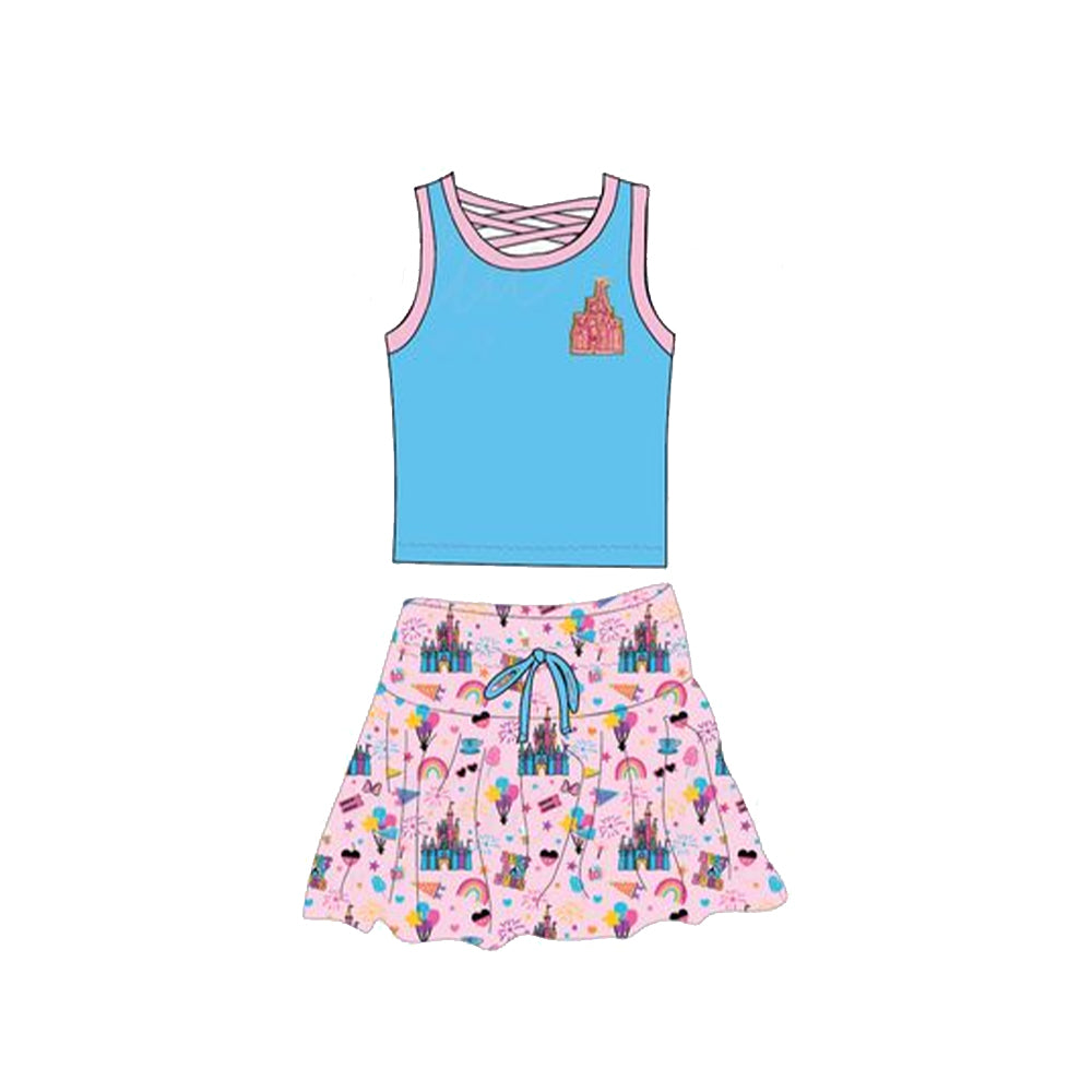 GSD2072 Blue Castle Set
