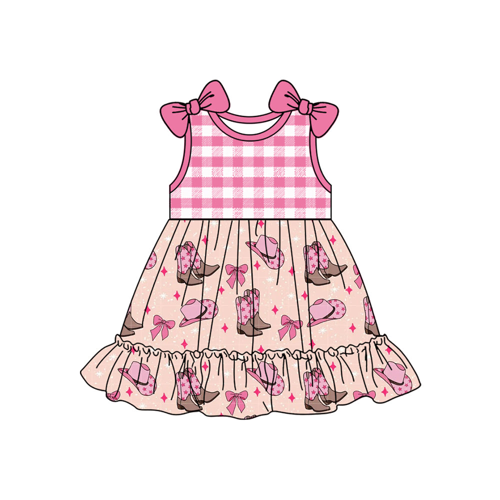 3.1GSD2109 Pink Boots Dress