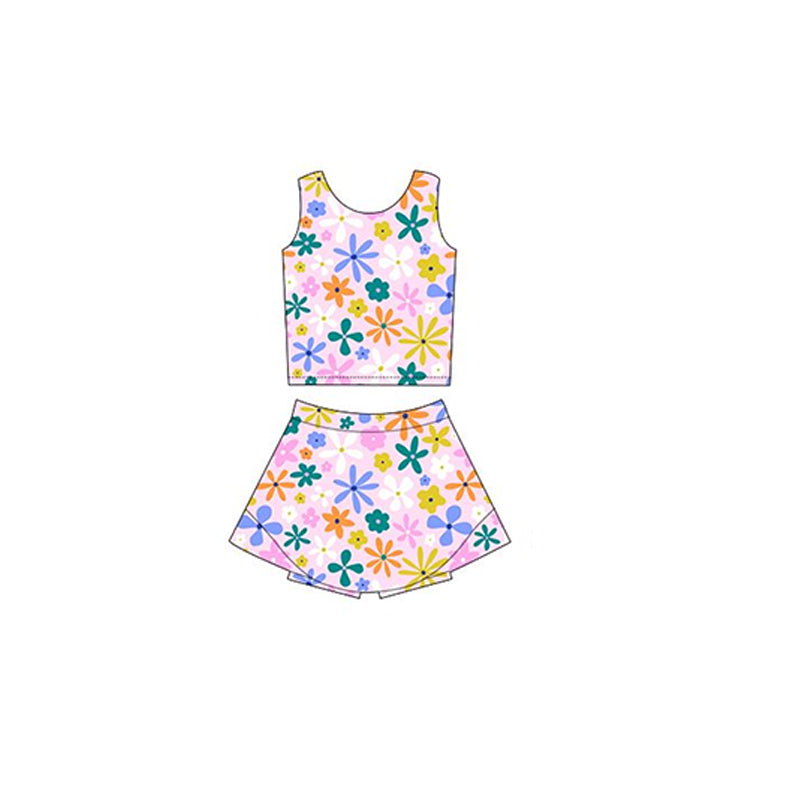 3.1GSD2120 small daisy yoga suit two-piece suit