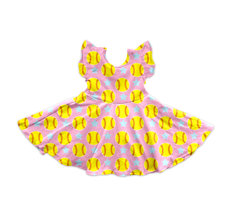 3.6GSD2133 Yellow Dress