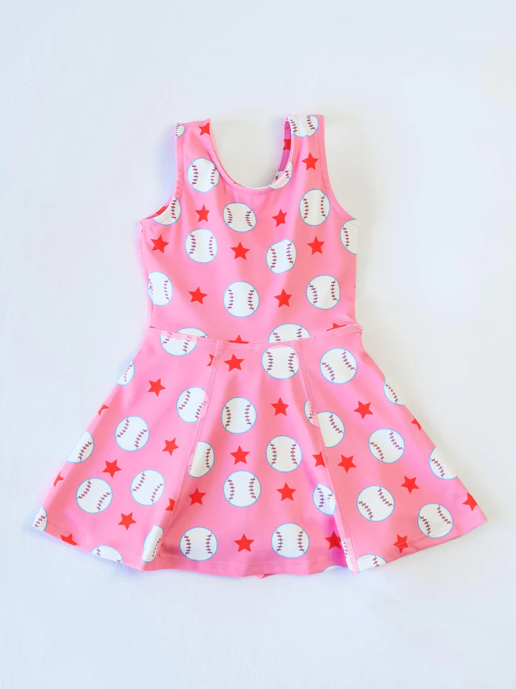 3.6GSD2135 Pink Baseball Yoga Wear