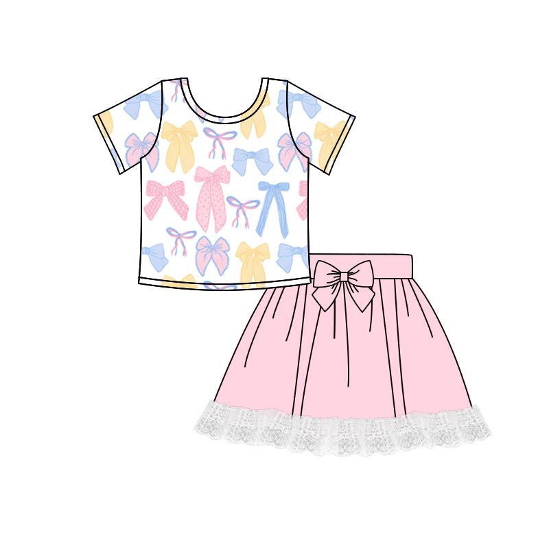 3.8GSD2219 Bow Pink Suit